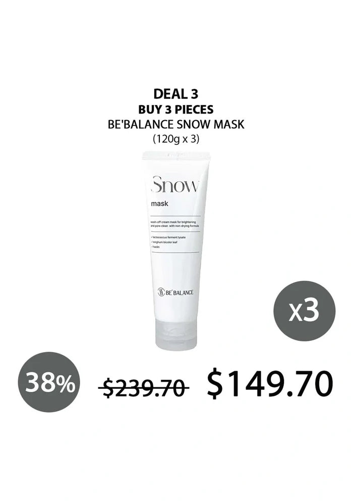 (BUY 3) BE'BALANCE SNOW MASK