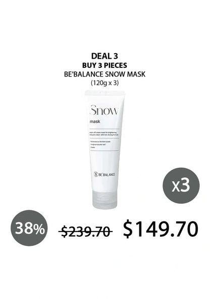 (BUY 3) BE'BALANCE SNOW MASK