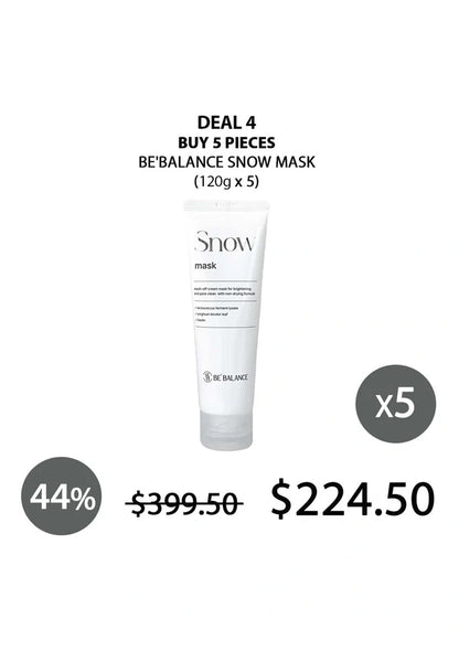 (BUY 5) BE'BALANCE SNOW MASK