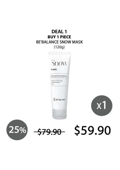 (BUY 1) BE'BALANCE SNOW MASK