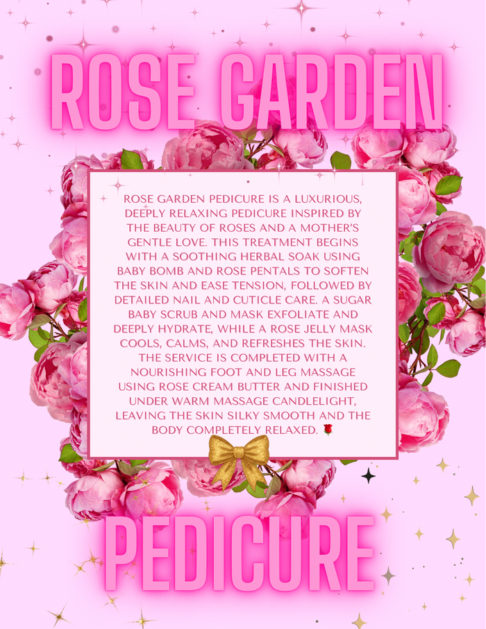 [Best seller] Sweet of Rose Pedicure + Free Flyer