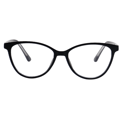 Black / 1.56 index (for SPH 0.00 to -/+2.00) / Standard CR-39