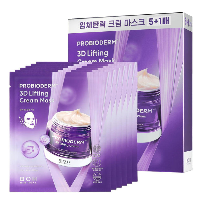 BIOHEAL BOH Probioderm 3D Lifting Cream Mask 5 + 1 pc