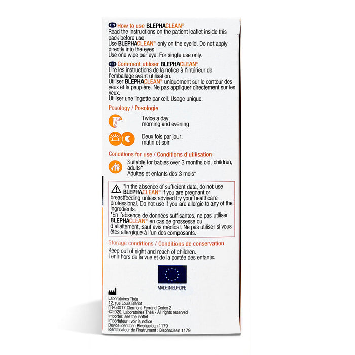 BlephaClean® Lid Wipes
