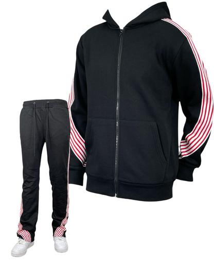 BLIND TRUST TRACK SET - BTF24013SET - BLACK/RED