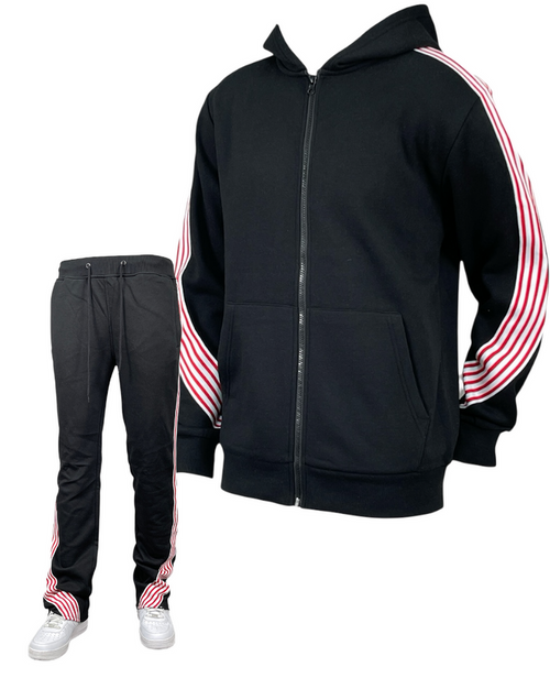 BLIND TRUST TRACK SET - BTF24013SET - BLACK/RED