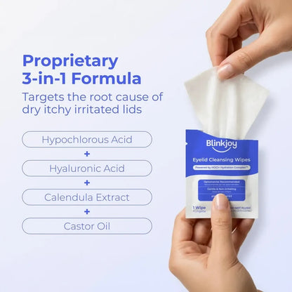 Blinkjoy Eyelid Cleansing Wipes