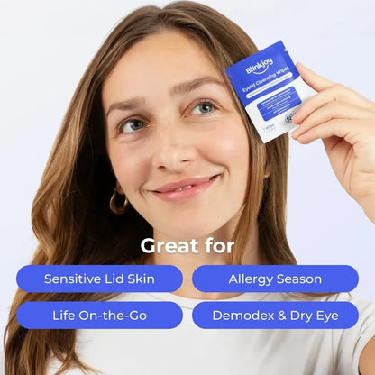Blinkjoy Eyelid Cleansing Wipes