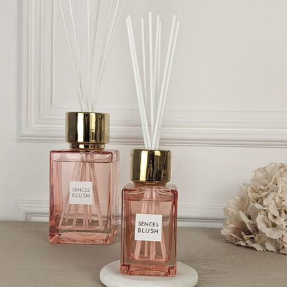 Blush Rose Scented Pink & Gold Petite Reed Diffuser - 120ml Fragrance