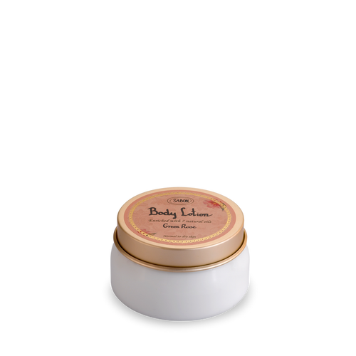 Body Lotion Jar Green Rose 140ml