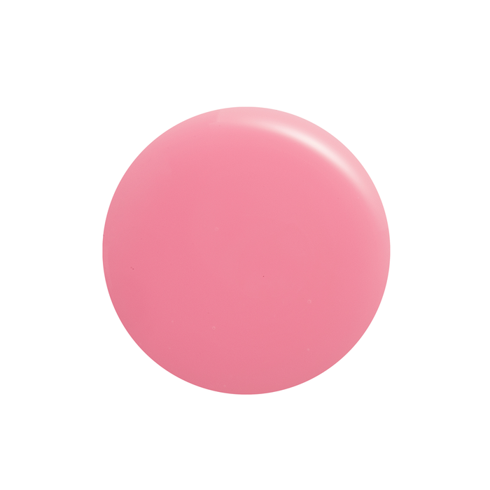 Bold pink lavender tint sheer nail polish color swatch