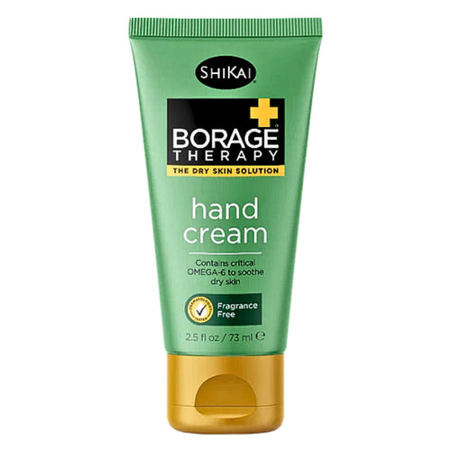 Tube of Shikai Borage Dry Skin Therapy Hand Cream 73mL