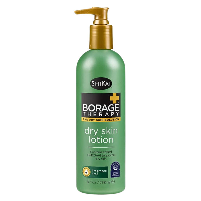 Pump Bottle Shikai Borage Dry Skin Therapy Lotion 238mL