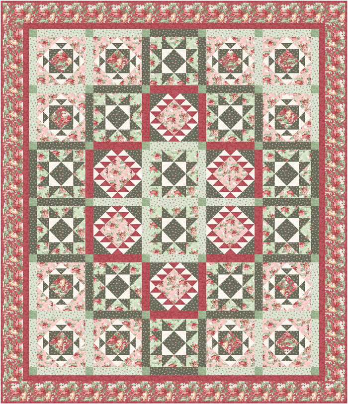 Boxed Flowers Pattern #500