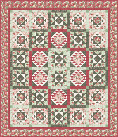 Boxed Flowers Pattern #500