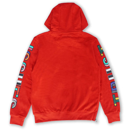 (B&T) MAKOBI HOODIE -  M5272 - RED