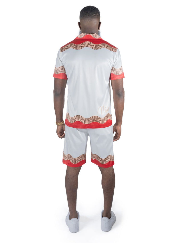 (B&T) MAKOBI SHORT SET - M821B - NATURAL