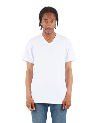 B&T SHAKA WEAR PLAIN T-SHIRT V-NECK SUPERMAXHEAVY