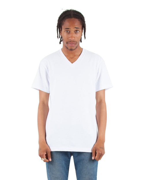 B&T SHAKA WEAR PLAIN T-SHIRT V-NECK SUPERMAXHEAVY