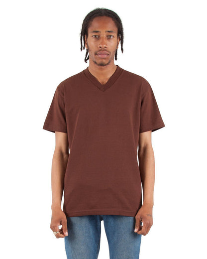 B&T SHAKA WEAR PLAIN T-SHIRT V-NECK SUPERMAXHEAVY
