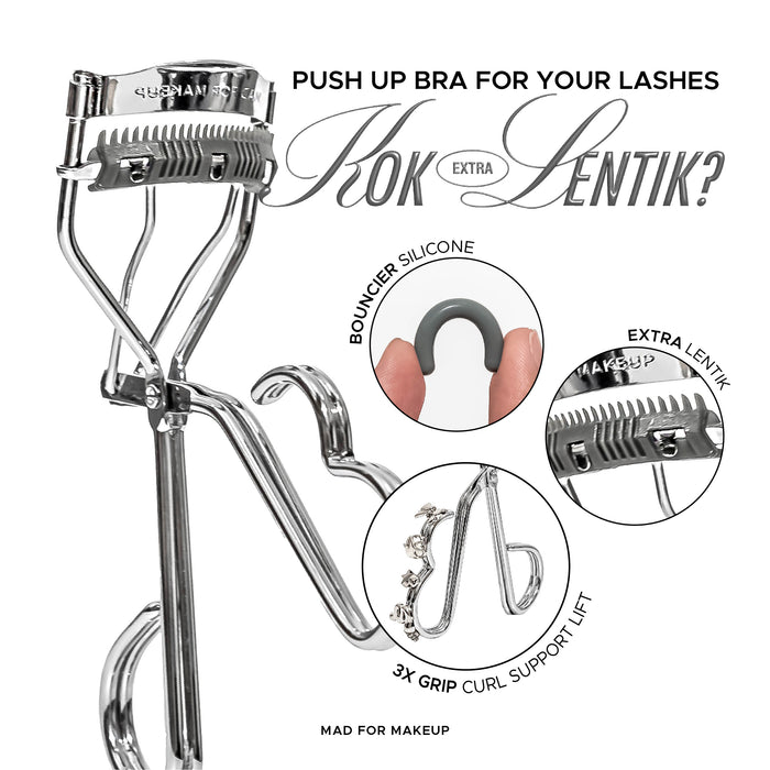 [BUNDLE] Cafe Mad Tea Cup & Kok Extra Lentik - Patented Eyelash Curler + Free Blind Box