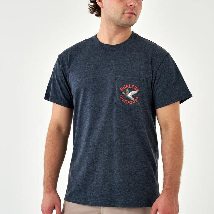 Burlebo Men's Old School Duck Hunt Short Sleeve Tee