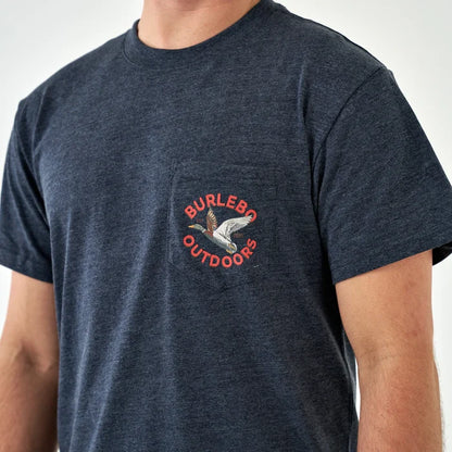 Burlebo Men's Old School Duck Hunt Short Sleeve Tee