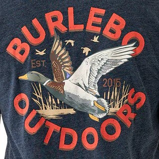 Burlebo Men's Old School Duck Hunt Short Sleeve Tee