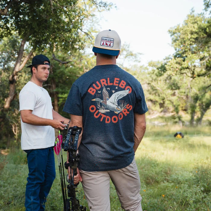 Burlebo Men's Old School Duck Hunt Short Sleeve Tee