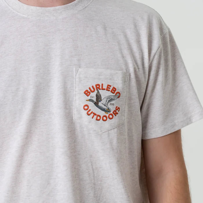 Burlebo Men's Old School Duck Hunt Short Sleeve Tee