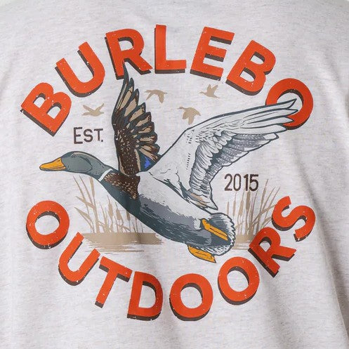 Burlebo Men's Old School Duck Hunt Short Sleeve Tee