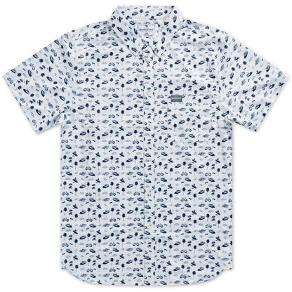 Burlebo's Men's Performance Short Sleeve Button Up Shirt