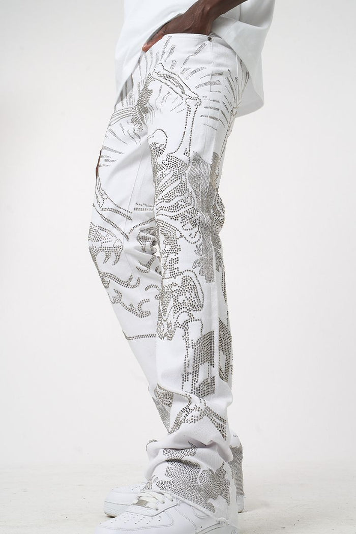 BY WAIMEA STONE STACKED JEANS - M8480T