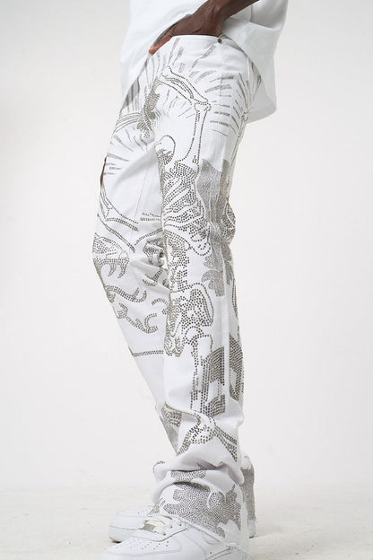 BY WAIMEA STONE STACKED JEANS - M8480T