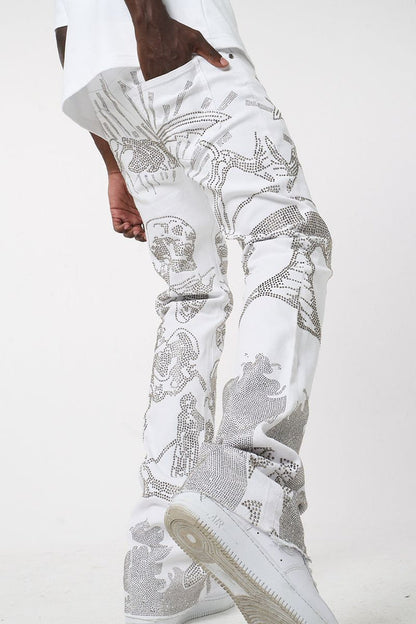 BY WAIMEA STONE STACKED JEANS - M8480T