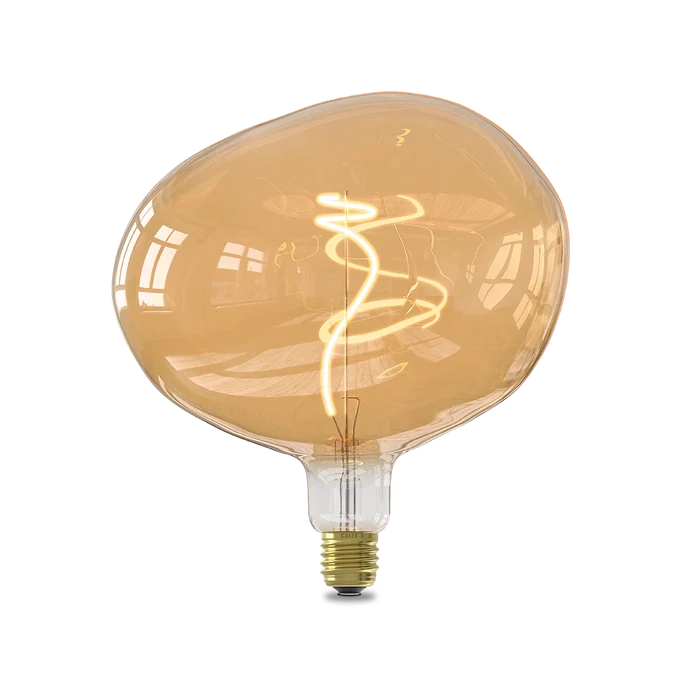 Calex - Cobble - Flex filament - E27 - Gold