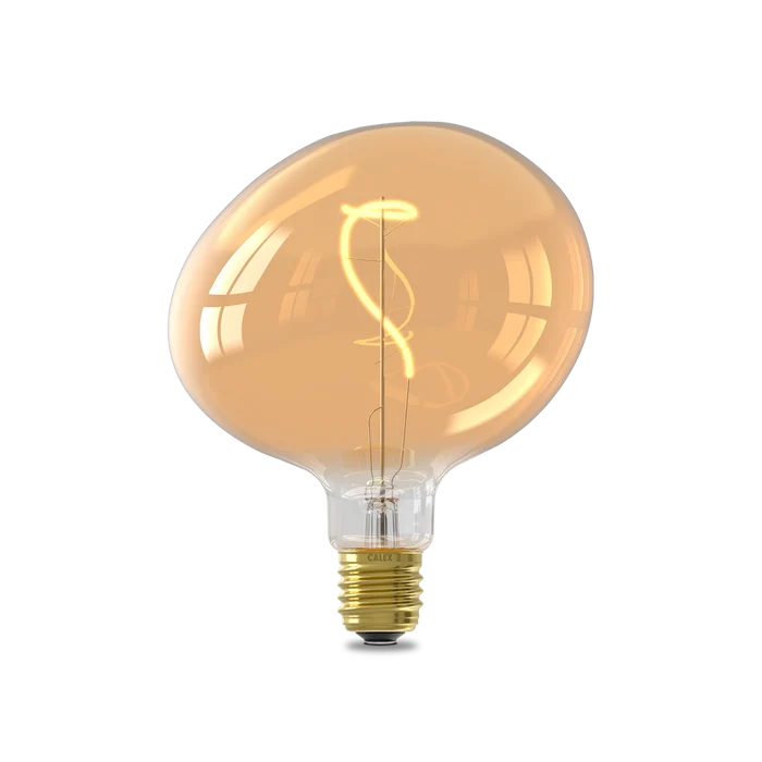 Calex - Pebble - Flex filament - E27 - Gold