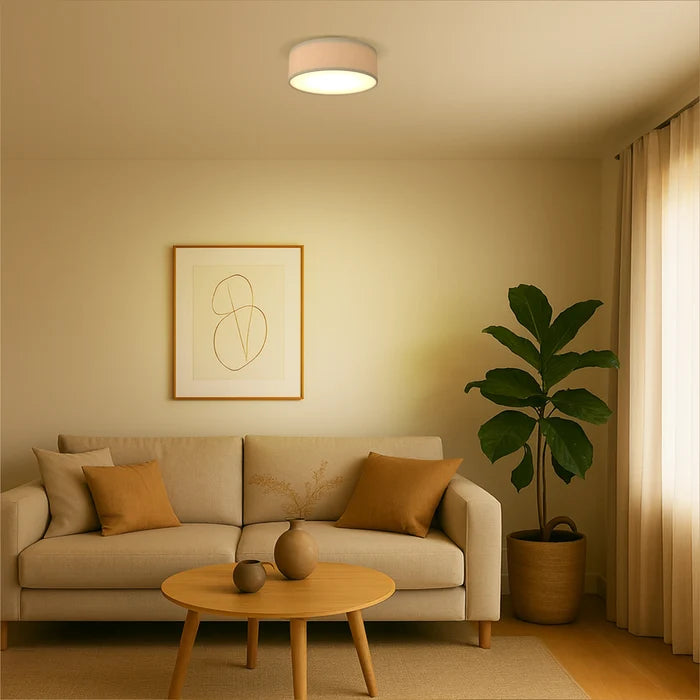 Calex Ceiling Light – E27 – 30cm – Taupe