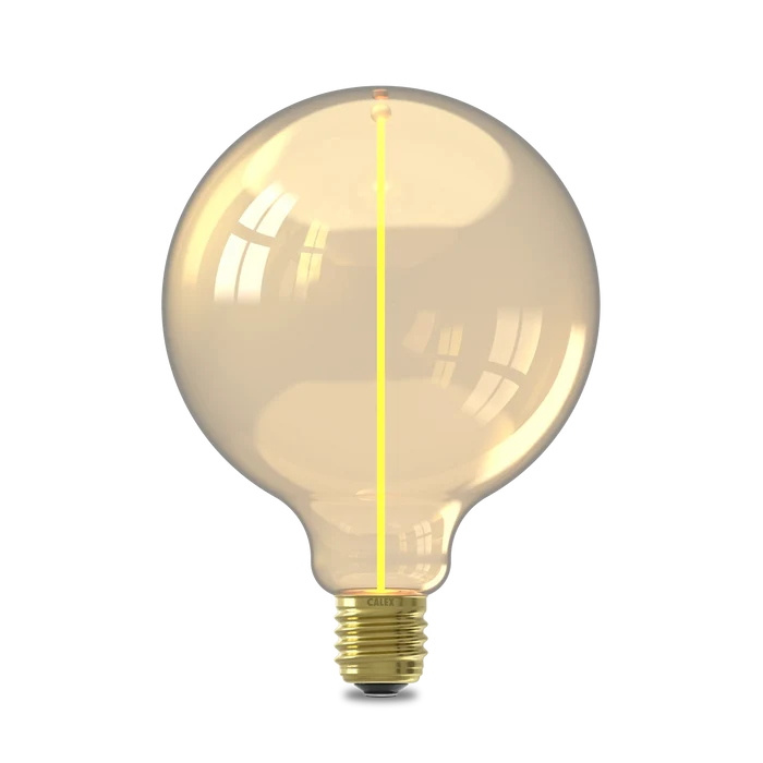Calex Magneto LED Lamp - E27 - G125 - Gold