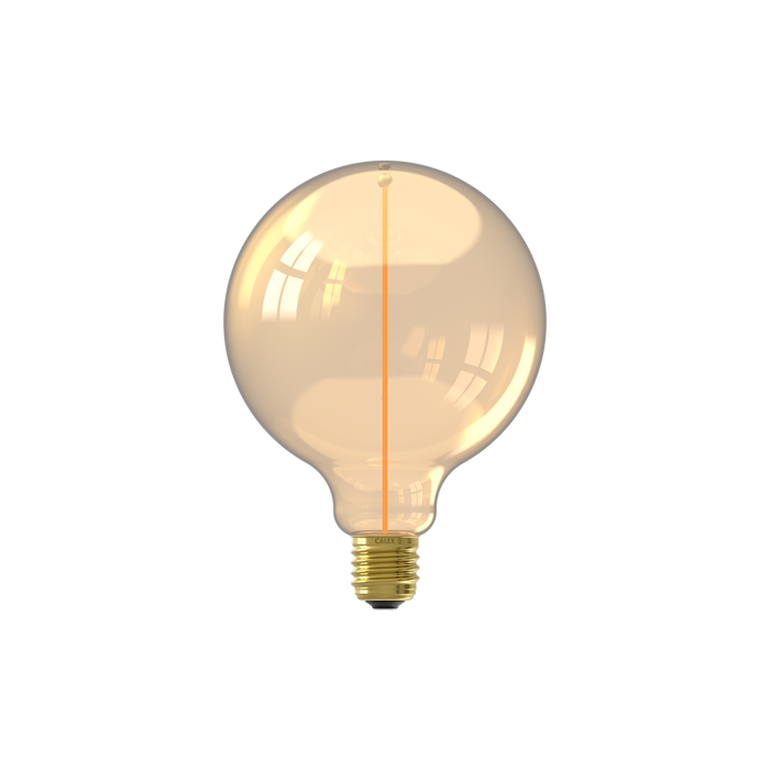 Calex Magneto LED Lamp - E27 - G125 - Gold