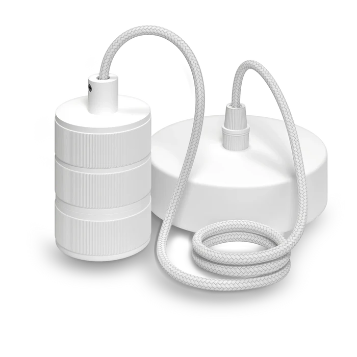 Calex Pendant Light - E27 - White