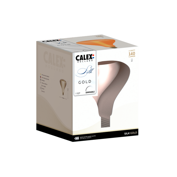 Calex Silk LED Bulb - R140 - E27 - Gold