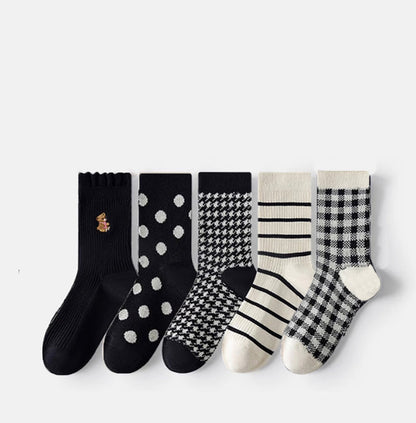 Elevate your wardrobe essentials with the Caramella Sock Black Series 2.