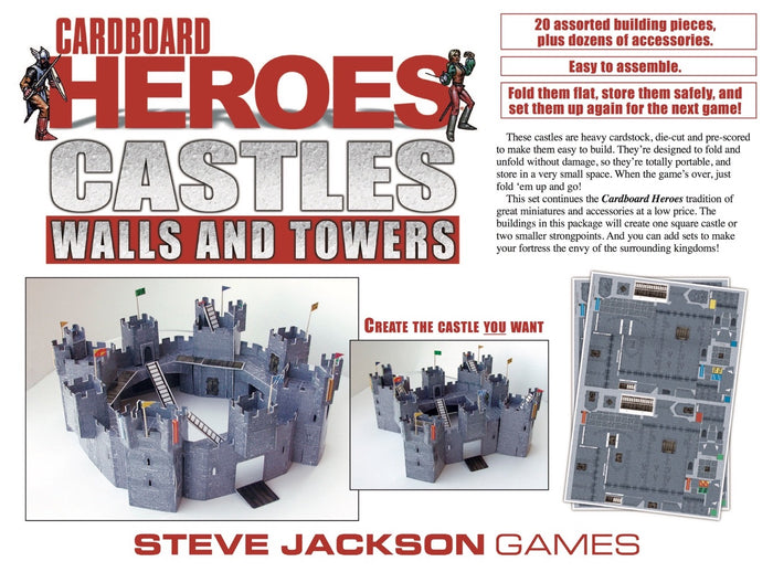 Cardboard Heroes Castles: Walls and Towers