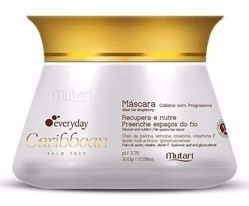 CARIBBEAN SET 2 STEPS - Shampoo 300ml/ 10.58fl oz + Conditioner 300g / 10.58oz - Strand repair line. Replenish the hair mass, ideal for after bleaching, keratin and botox. SULFATE FREE SHAMPOO.