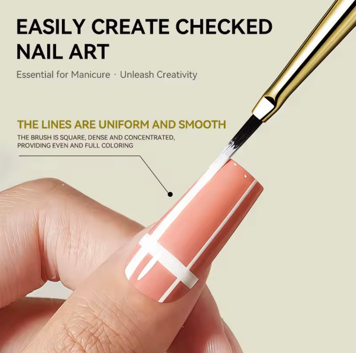 Caro Nail Art Brush - Set of 2pcs