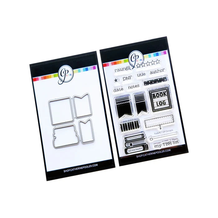 Catherine Pooler - Stamp & Die Set - Track It. Available at Embellish Away located in Bowmanville Ontario Canada.
