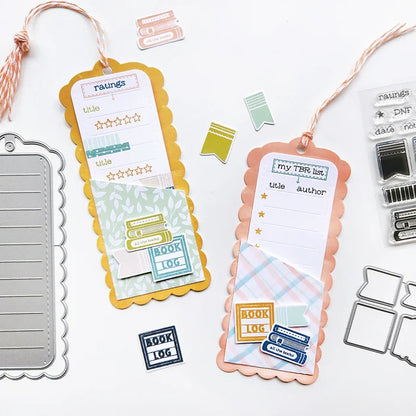 Catherine Pooler - Stamp & Die Set - Track It. Available at Embellish Away located in Bowmanville Ontario Canada. Example by brand ambassador.