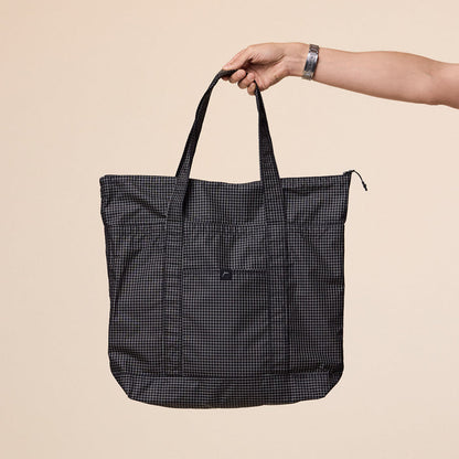 CAYL "Climb As You Love" - Grid Tote Bag - Black