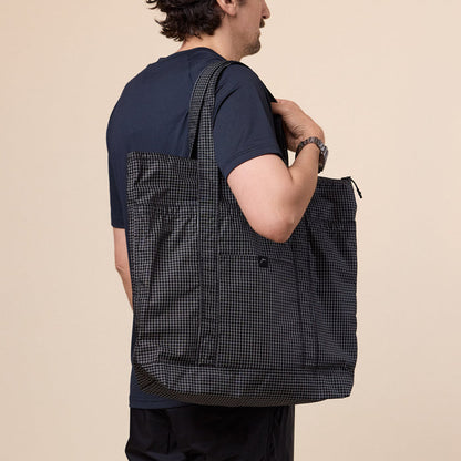 CAYL "Climb As You Love" - Grid Tote Bag - Black